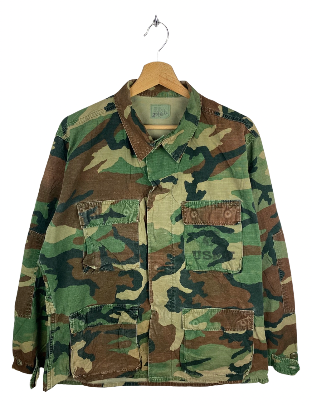 Camouflage Softshell Jacket | Woodland Camo | With Shoulder Flaps – Olive  Planet