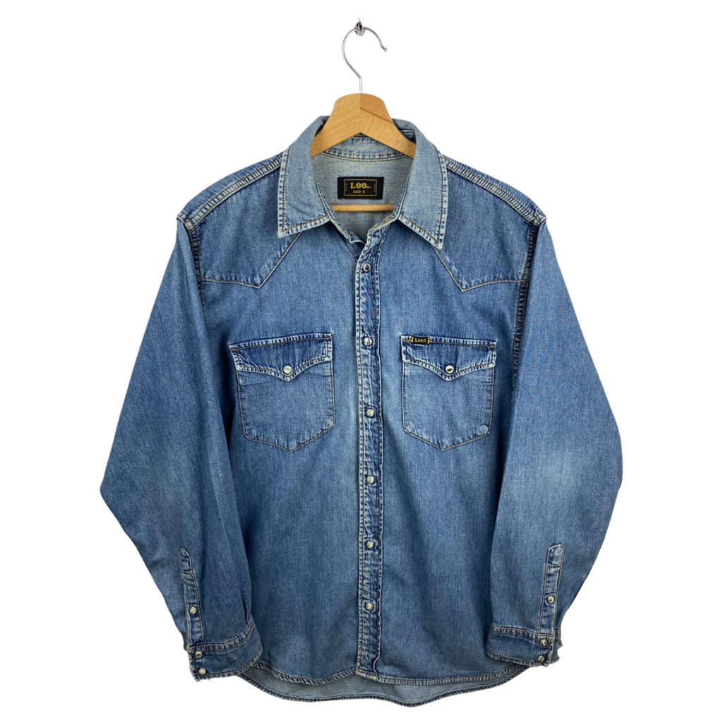 Lee Western Shirt Shasta Blue - 112349983 Size XXL